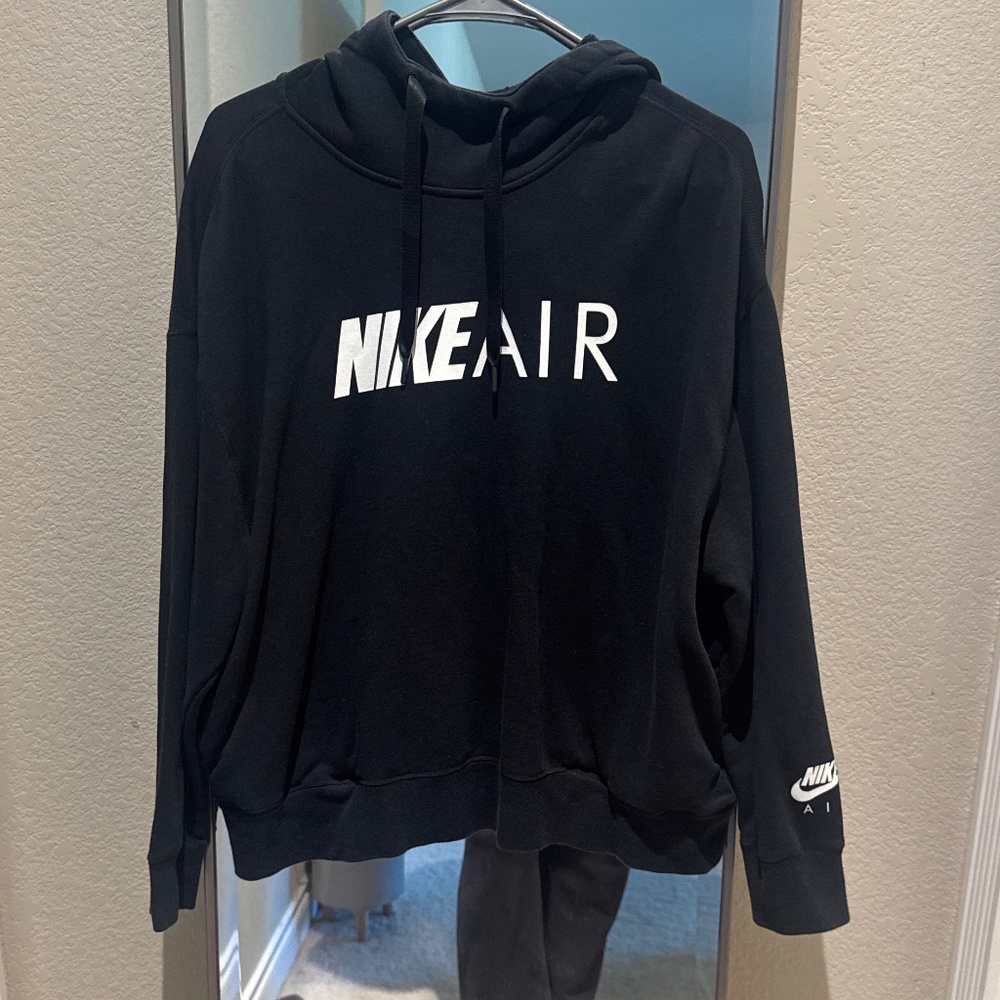 Nike mock neck hoodie